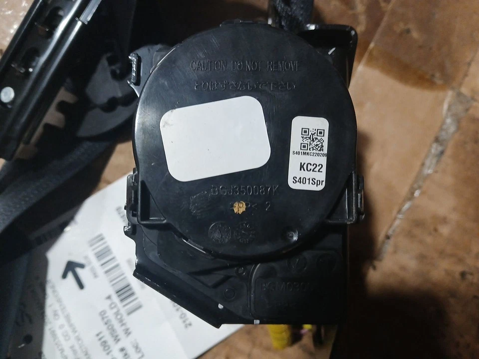 Seat Belt Front Passenger Retractor Fits 19-23 MAZDA 3 3107056 - Image 2 of 4