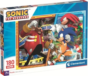 NEW Clementoni Jigsaw Puzzle 180 Pieces 7+ Ages Super Sonic The Hedgehog