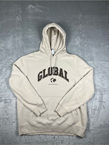 Neighborhood, Neighborhood Men's Cream and Tan Hoodie