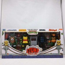 NEW NECA Archie Comics TMNT Adventures Stump Arena Wrestling Turtles 4-Pack