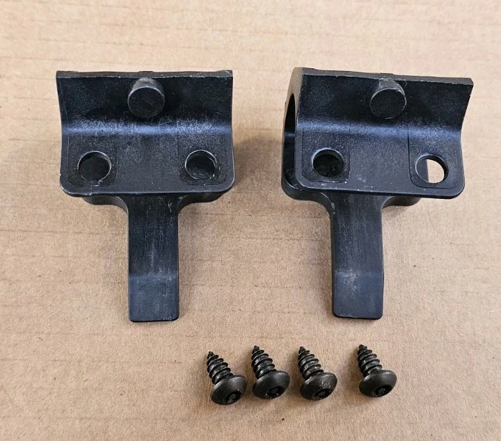 2006 2008 Pontiac G6 Convertible Rear Top Tonneau Boot Catch Bracket Set - Image 2 of 2