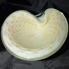 Clamshell Clam Bowl or Ashtray Murano Art Glass Salviati & Co. Circa 1960s 60s