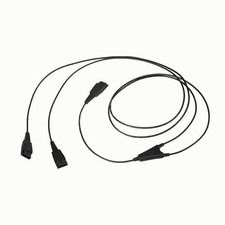 Jabra / GN Netcom Y-Cord Training Supervisor Headset Cable - P/N 8312-129