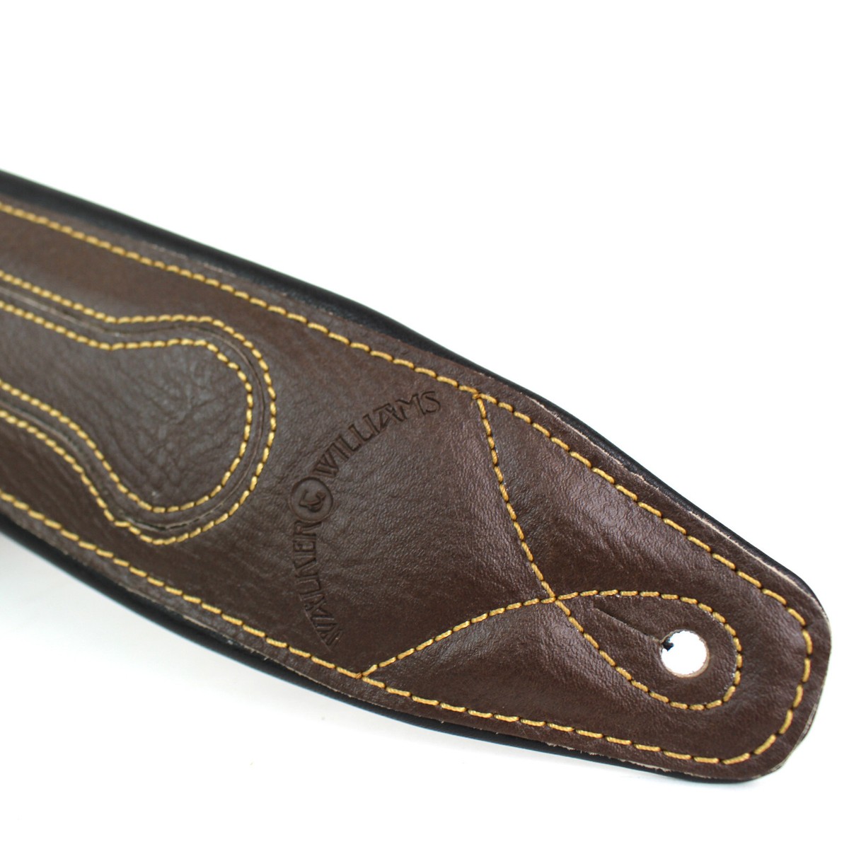 Walker & Williams C-34 Cognac Braun Super Premium Top Grain Leder
