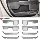 8Pcs Door Anti-Kick Panel Trim Accessories For 2021-2024 Toyota Tundra