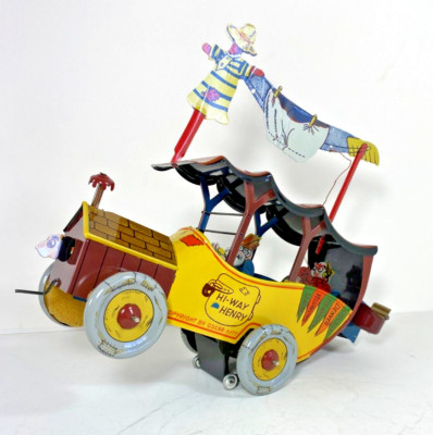 MTH Limited Edition Hi Way Henry Tin Litho Wind-up Car Toy w/ Box