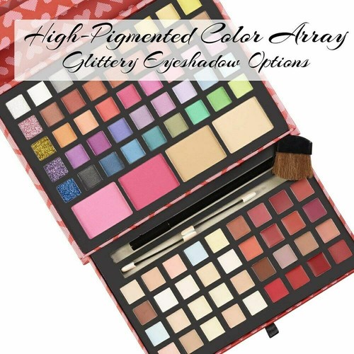 Makeup Kits for Teens 2 Tier Love Make Up Gift Set Eyeshadow Palette - Picture 2 of 5