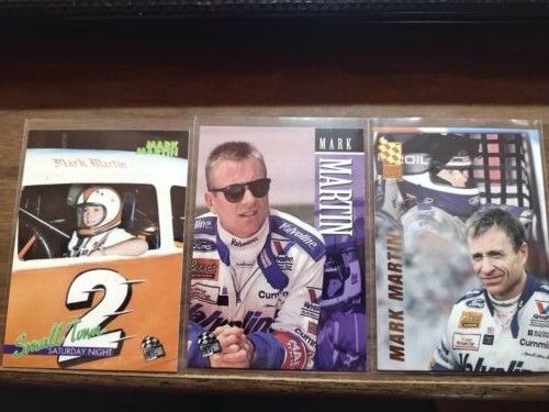 Mark Martin Press Pass #21,19&104 Good condition