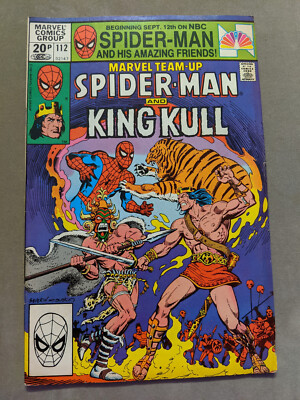 Marvel Team-Up #112, Marvel Comics, Spider-man, 1981