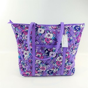 Vera Bradley Trimmed Vera Bag Enchanted Garden | eBay