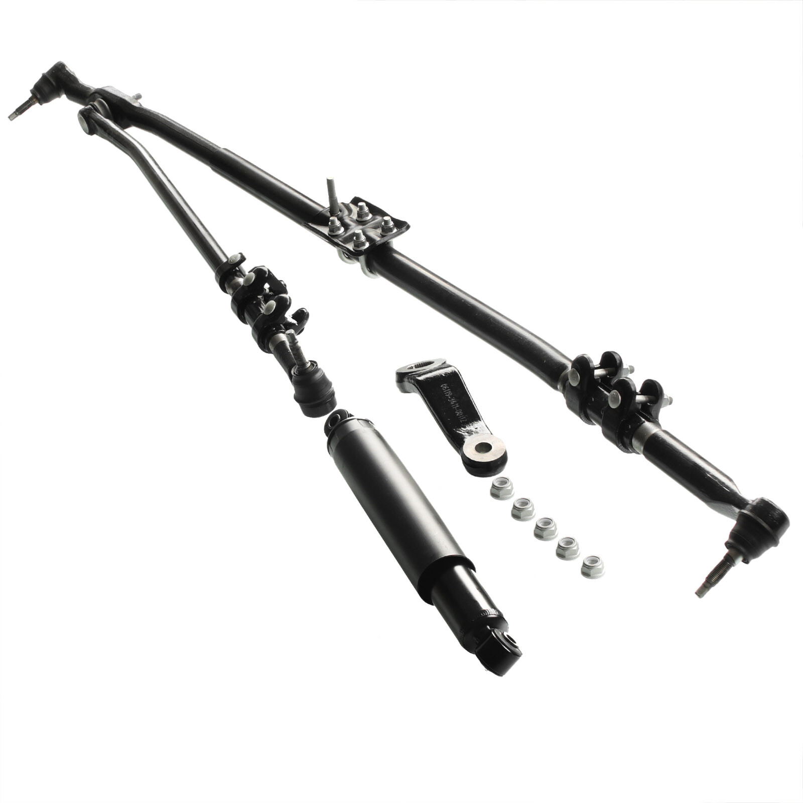 New Front Steering Linkage Drag Link Tie Rod Kit for Dodge Ram 2500