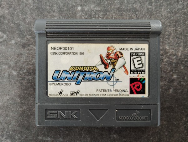 Biomotor Unitron Neo Geo Pocket Color USA Version (raro)