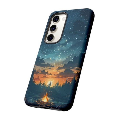 Camp Bonfire Sunset Night - Phone Ink Cover Case for iPhone, Galaxy, Pixel - 第 231/281 張圖片