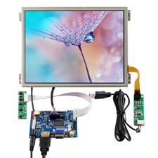 HDVGA AV LCD Controller Board 10.4" VS104T 1024X768 Resistive Touch LCD