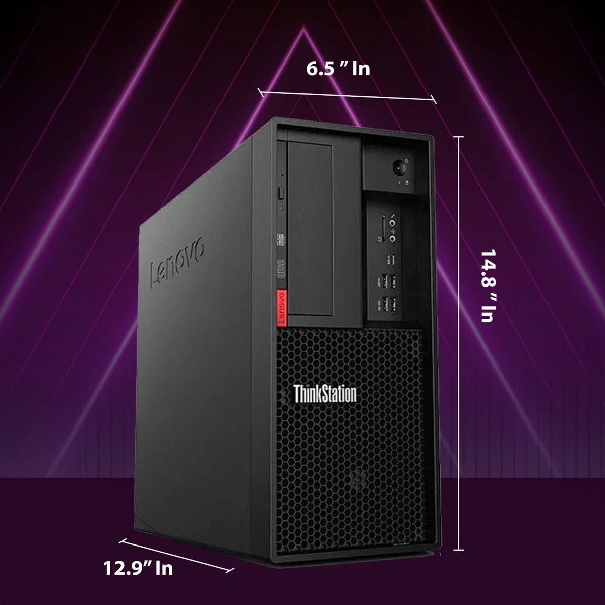 Lenovo Tower Gaming PC Intel i5-8500 16GB 512GB SSD RGB KB&M