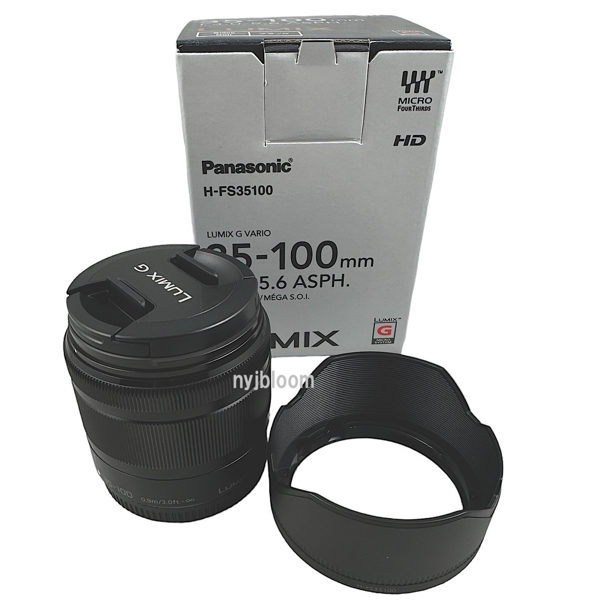 【L2424】 Panasonic G.VARIO 35-100 4-5.6 PANASONIC LUMIX G Vario Lens, 35-100MM, F4.0-5.6 ASPH