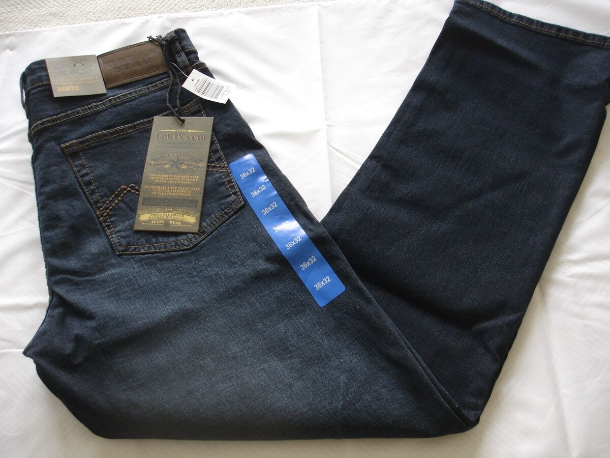 Buy Men's Urban Star Jeans Dark Wash Relaxed Fit Straight Buy Men's Urban Star Jeans Dark Wash Relaxed Fit Straight