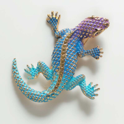 New Napier Lizard Pin Brooch Gift Fashion Women Party Holiday Show Jewelry