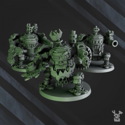 3er Set Slasher Noid - DakkaDakka Store/Sci-Fi/Tabletop Miniatur