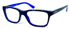 RAY-BAN JR RB1536 3600 Dark Gray/Green Eyeglasses Frame 48-16-130