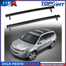 2x AUTODAYPLU For 2018-2021 Chevy Traverse Cross Bars top Roof Rack High Quality