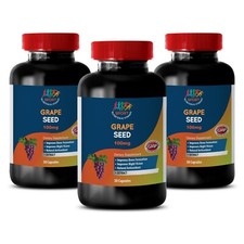normalizar la presión arterial - EXTRACTO DE SEMILLA DE UVA 100mg - semilla de uva en polvo 3 botellas