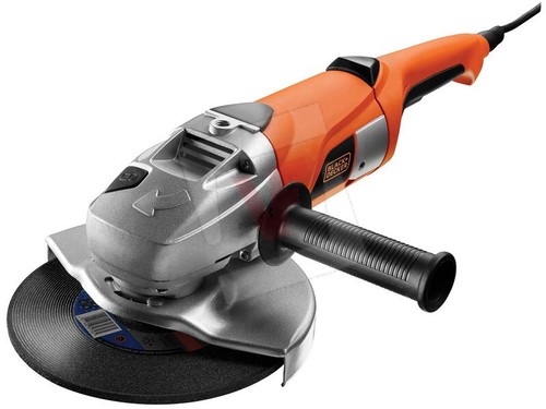 Black+Decker SMERIGLIATRICE ANGOLARE KG2000-QS 230 mm. 2.000 W. - Foto 3 di 4