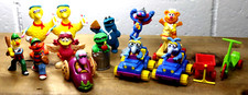 Vintage McDonalds Happy Meal Toy Lot 80s/90s Sesame Street Bert Ernie Oscar T3