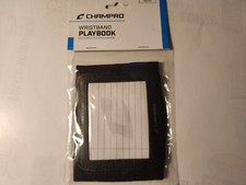 Champro Youth/Adult Football QB wristband. For play Calling. Black