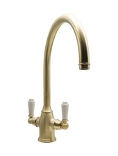 SALE! Bidbury & Co Amesbury Lever Kitchen Sink Mixer Tap in Old English Brass