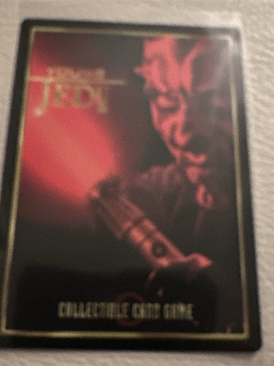 Star Wars Young Jedi Collectible Card Game Darth Maul Evil Sith