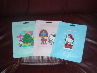 The Creme Shop Sanrio Face Mask Hello Kitty Limited Edition Lot of 3 