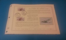 FRANCE DOCUMENT ARTISTIQUE YVERT PA56 HYDRAVION MERMOZ LES MUREAUX 1982  L592