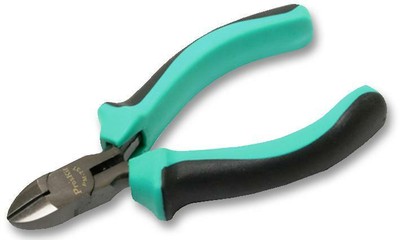 DIAGONALSCHNEIDEZANGE, MAULÖFFNUNG MAX 10 MM, GESAMTLÄNGE 108 MM FÜR PRO'S KIT