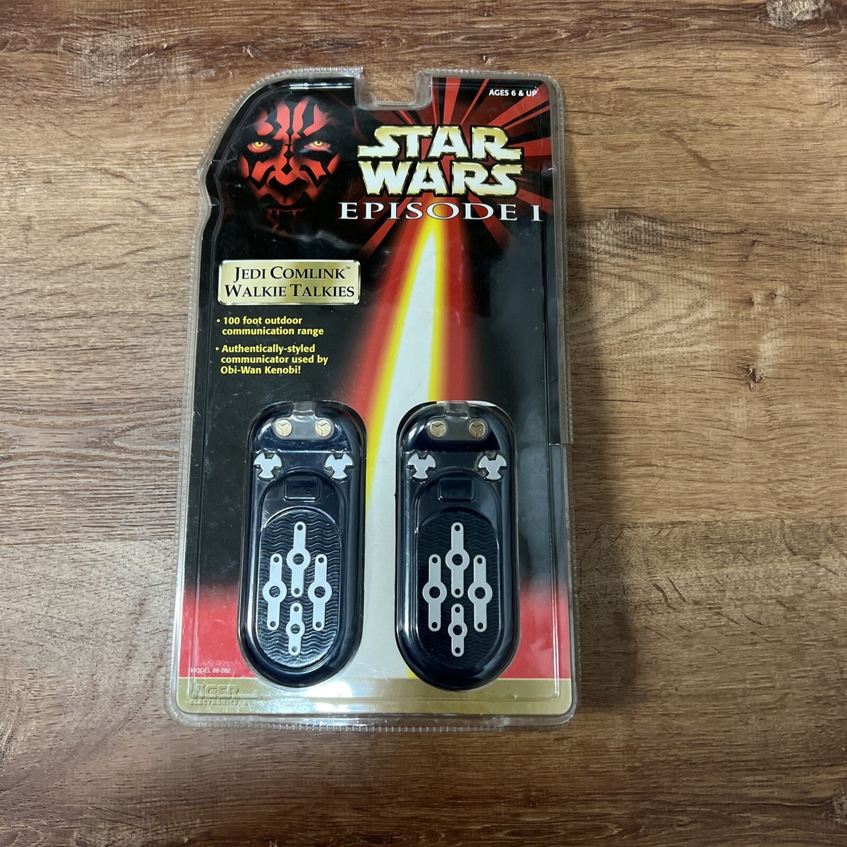 Vintage Star Wars Episode 1 Jedi Comlink Walkie Talkies Tiger