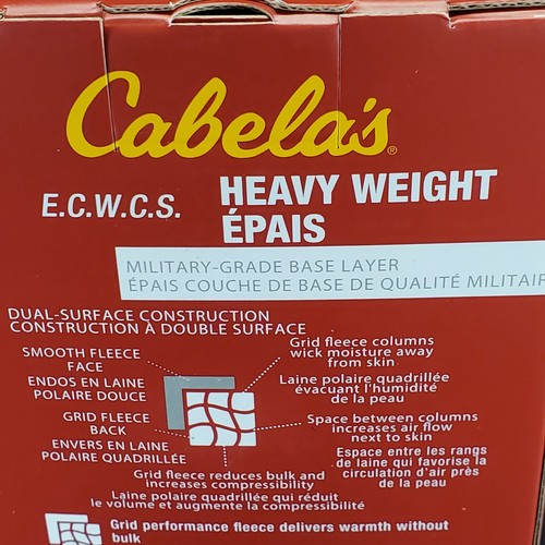 Cabela's Mens Military Grade Heavy Weight Black Base Layer 1/4 Zip Pullover SZ M - Picture 8 of 8