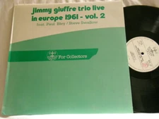 JIMMY GIUFFRE TRIO Live in Europe 1961 Vol 2 Paul Bley Steve Swallow LP
