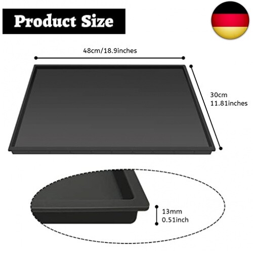Rayen Rutschfeste Silikonmatte Für Bügeleisen – Hitzeschutz Bis 250°C, Farbenfrohes Design
