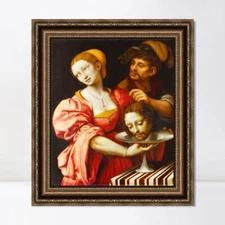 Framed Canvas Art Giclee Print Series#053 by Leonardo da Vinci Wall Art Decor