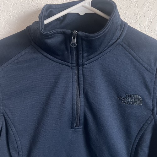 North Face Women’s XS Blue 1/4 Zip Pullover Sweater Lightweight Casual Sporty - Picture 2 of 4
