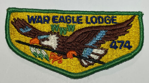 OA Lodge 474 War Eagle Flap Boy Scout MH0 - Foto 1 di 2