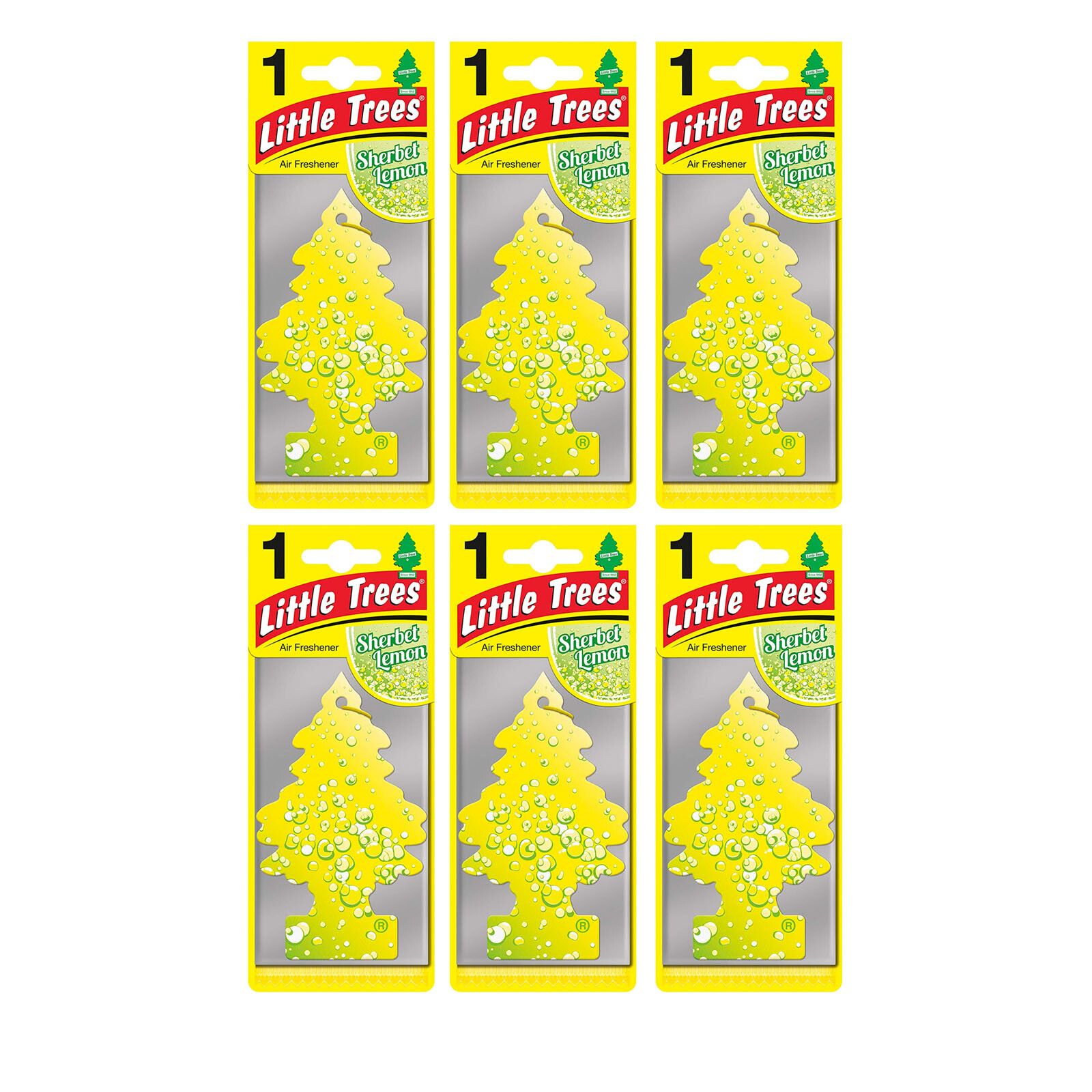 Sherbet Lemon 2D Air Freshener - Long Lasting Fragrance - Little Trees MTR0073 - Image 7