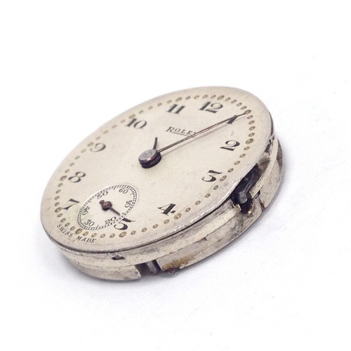 Rolex Movement 23mm Manual - Damaged - Does Not Run - Parts - For Repair - Picture 7 of 9