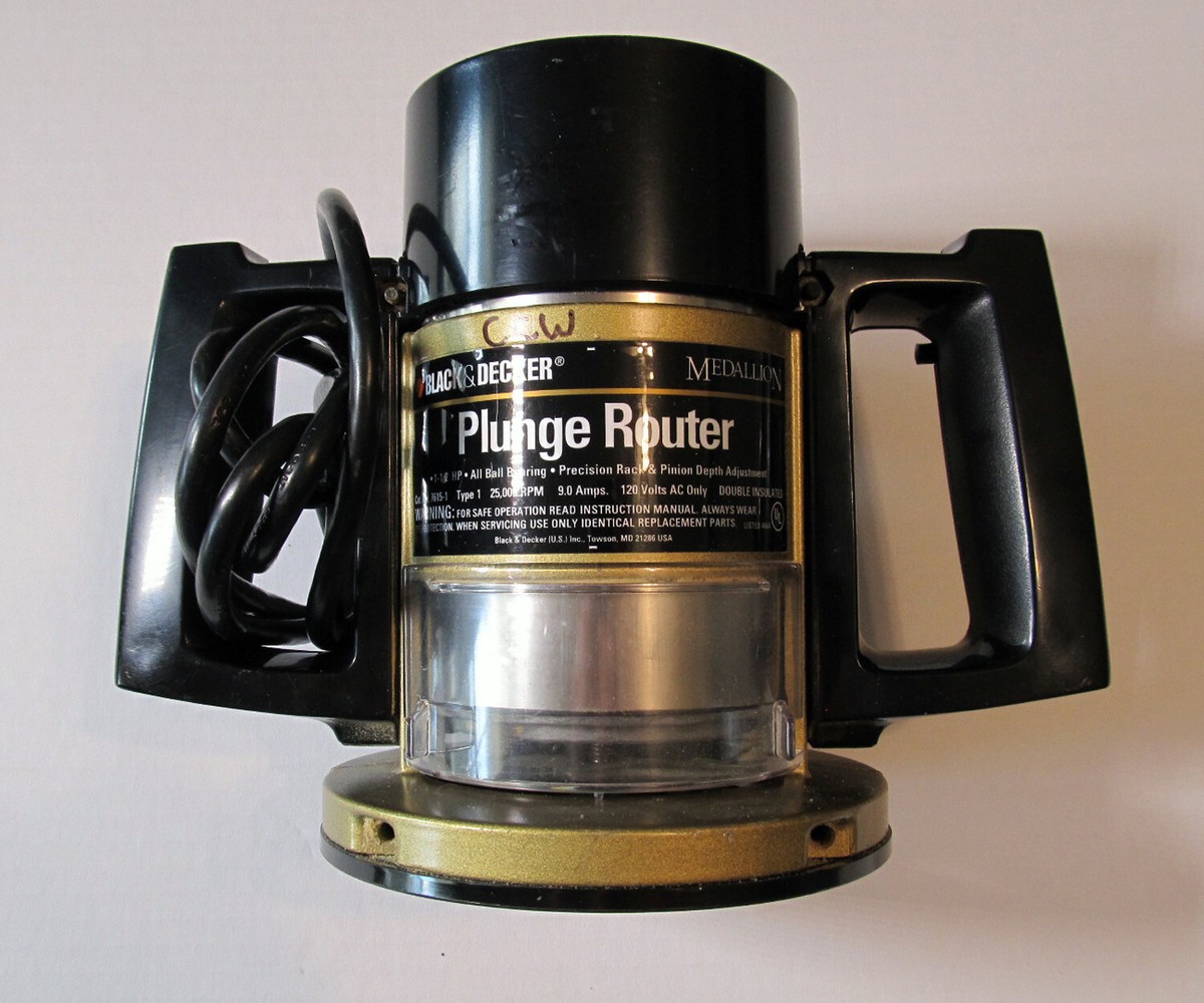 ☆Black&Decker ブラック&デッカー ルーター【7610】USED品☆ ☆Black&Decker ブラック&デッカー ルーター【7610】USED品☆