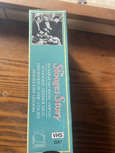 The Stooges Story Classics VHS Movie VCR Video Tape Anthology Three *Sealed* - Picture 7 of 8