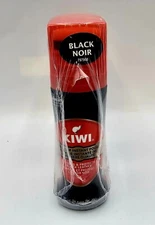 KIWI Instant Shine & Protect Liquid Shoe Polish, Black 1 Bottle 2.5 Oz Pack of 3