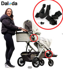 Daloda Adapter for UPPAbaby Bassinet Vista 2015+ and Lower Toddler Seat Adapter