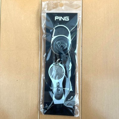 Ping Golf Reinigungsbürste mit Marker Mr.Ping AC-U227 Silber Japan