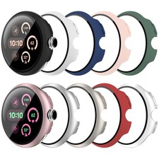 Tiorecime 10 Pack Case for Google Pixel Watch 3/2/1-41mm, 10 Colors