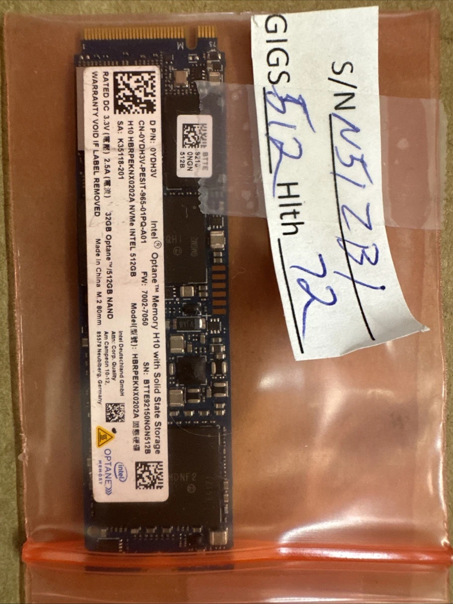 Intel M.2 Interface 512 GB Solid State Drives for sale | eBay